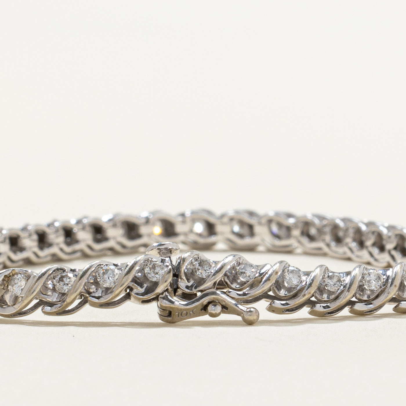 Tension Set Diamond Tennis Bracelet | 1.69ctw | 7.25"
