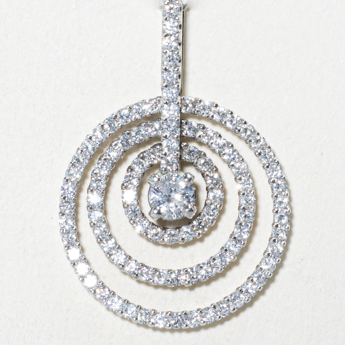 Diamond Multi Circle Pendant | 0.91ctw