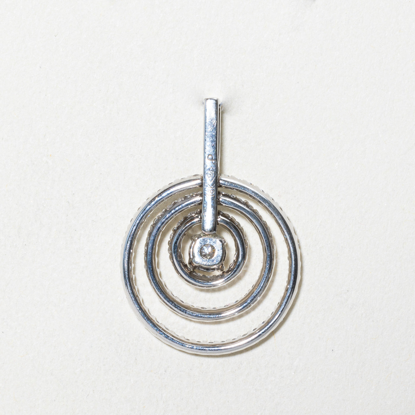 Diamond Multi Circle Pendant | 0.91ctw