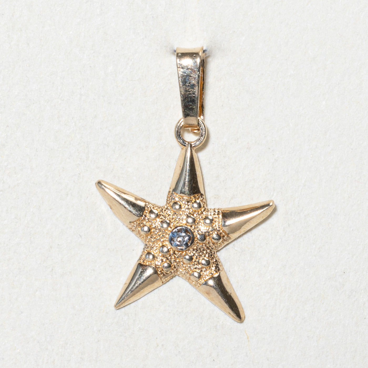 Diamond Star Fish Pendant | 0.005ct