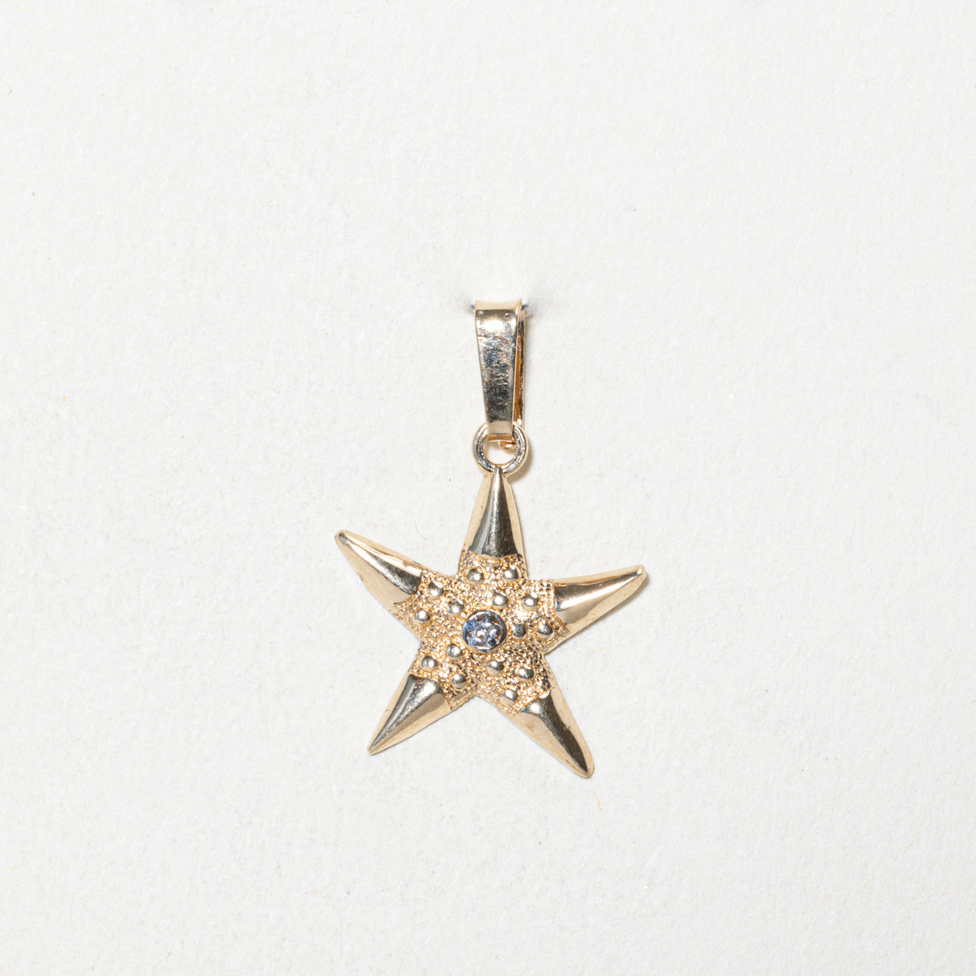 Diamond Star Fish Pendant | 0.005ct