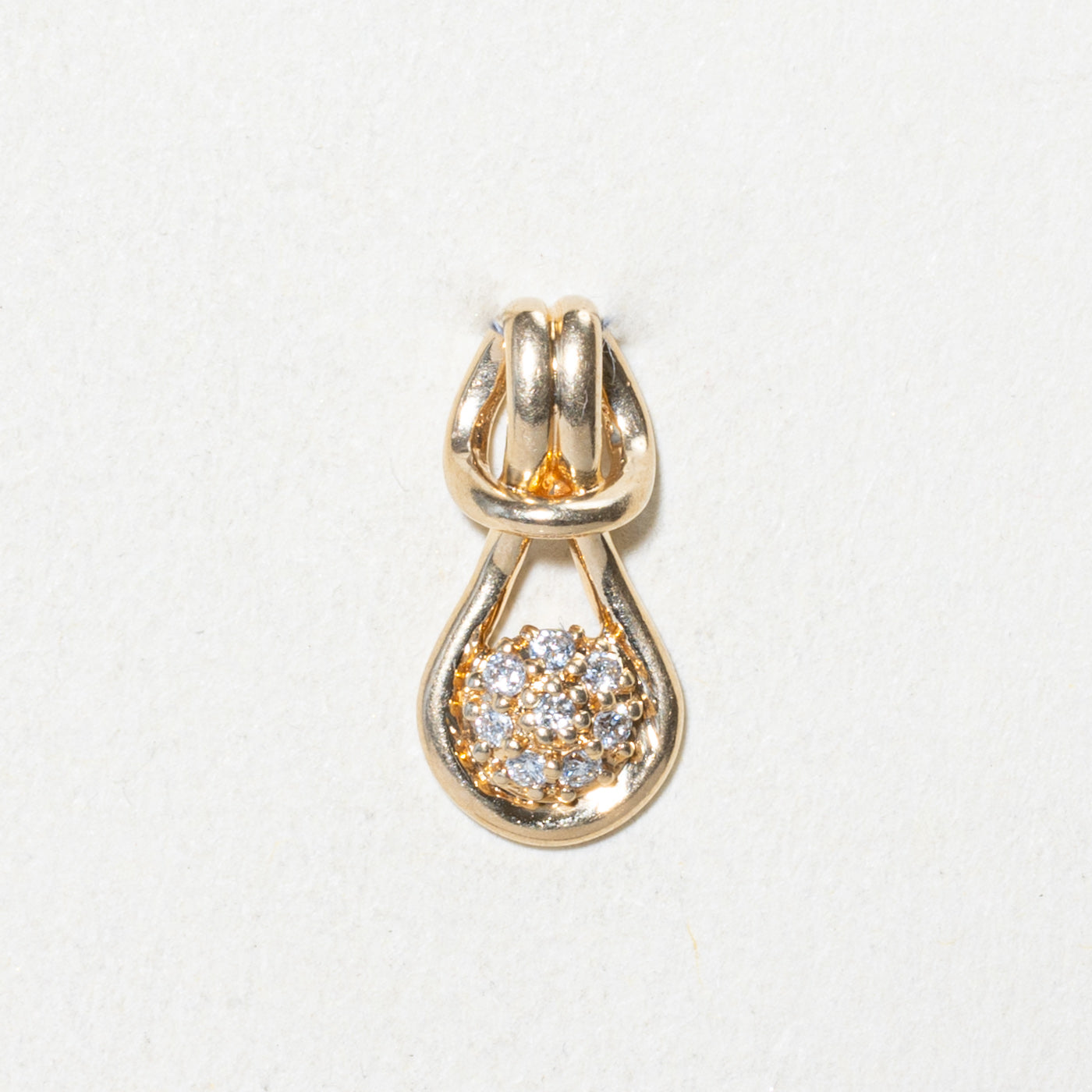 Diamond Cluster Pendant | 0.05ctw