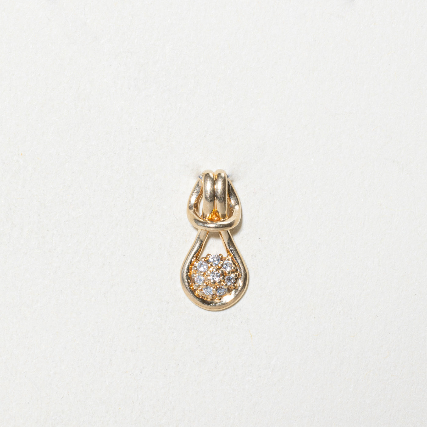 Diamond Cluster Pendant | 0.05ctw