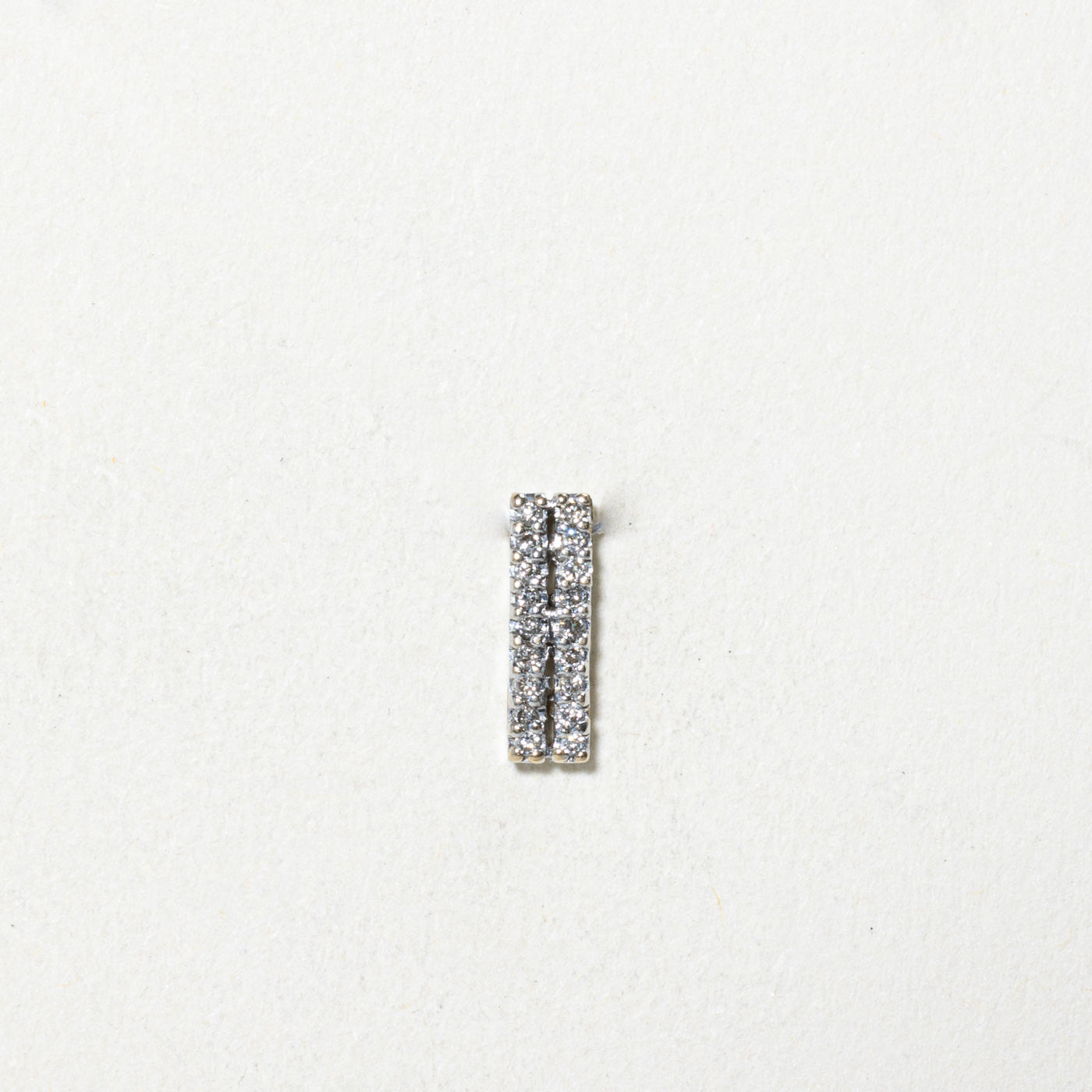 Diamond Double Column Pendant | 0.07ctw