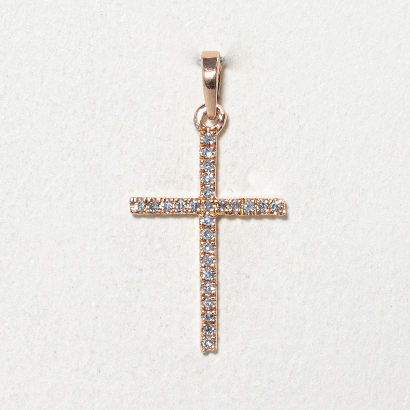 Diamond Cross Pendant | 0.03ctw