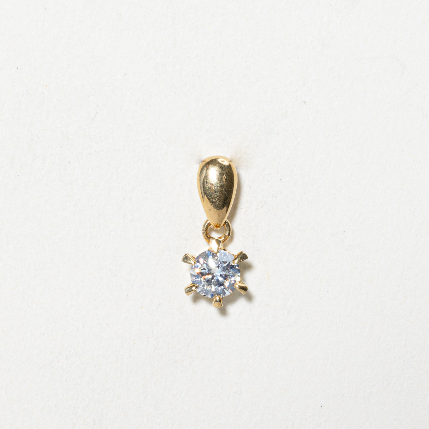 Solitaire Diamond Pendant | 0.42ct