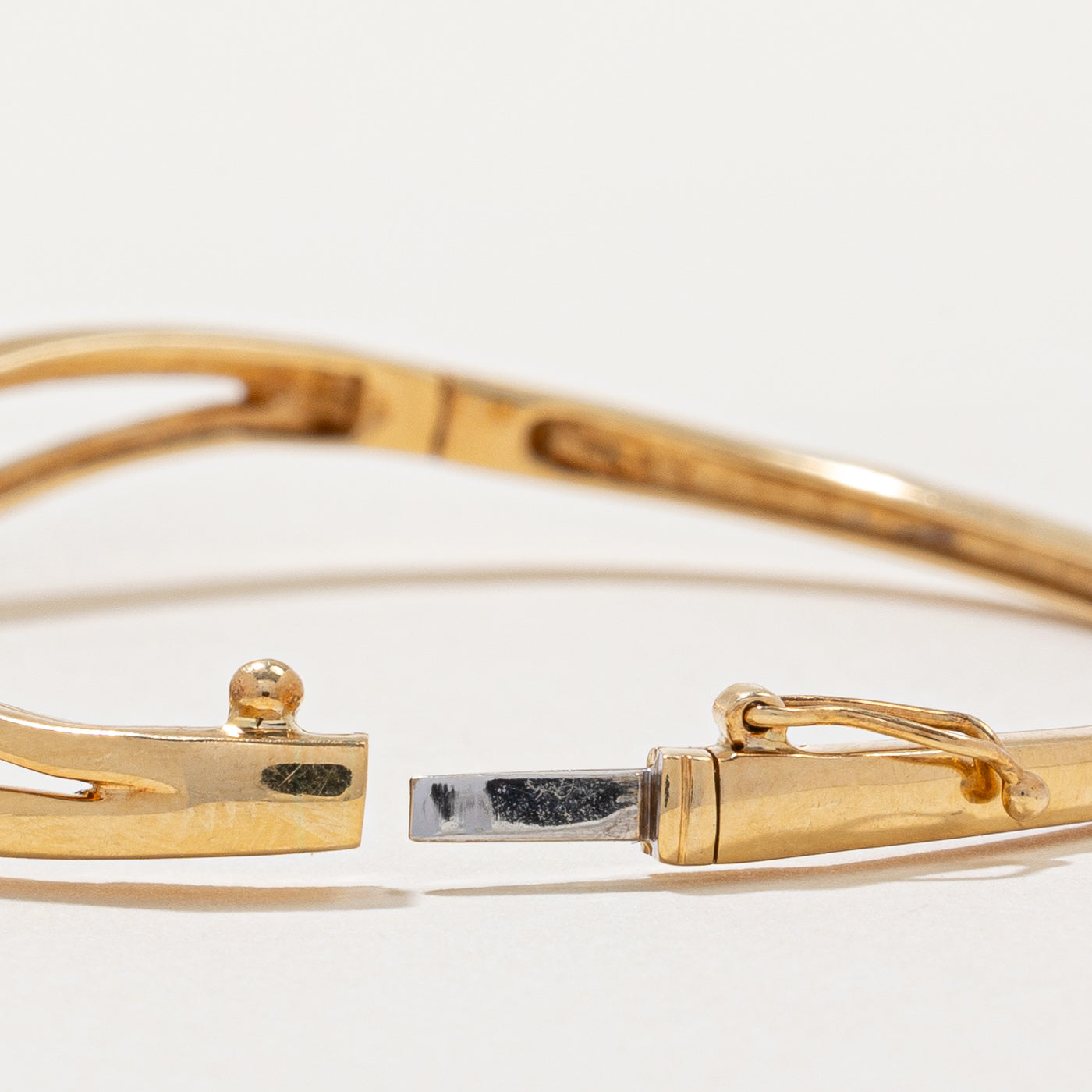 Diamond Five Star Bangle Bracelet | 1.01ctw | 7.5" |