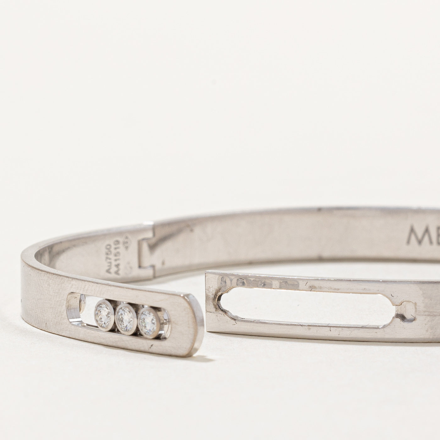 'Messika' Sliding Diamond Bracelet | 0.21ctw | 7" |