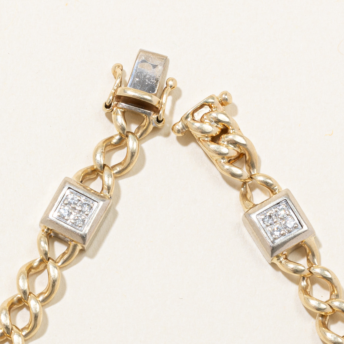 Diamond Grid Bracelet | 0.24ctw | 8" |