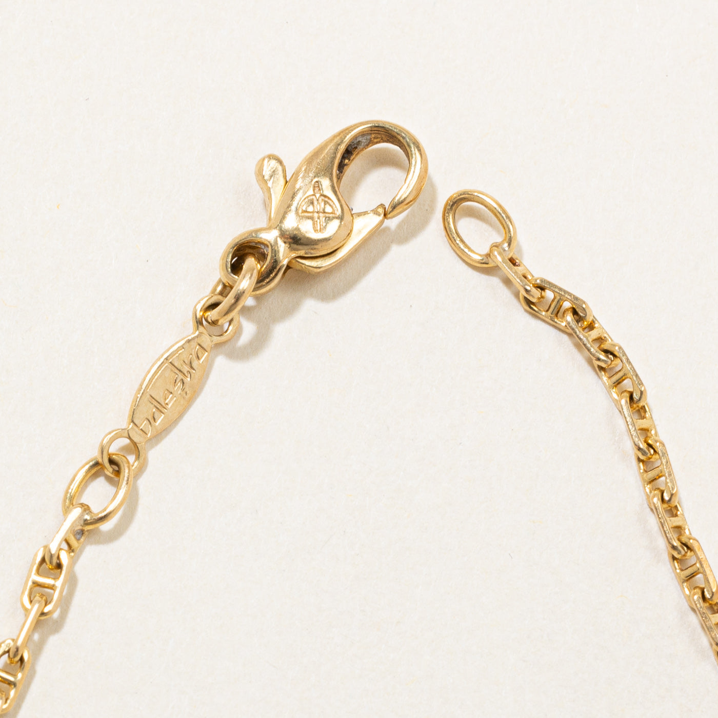 Italian Diamond Pendant Bracelet | 0.04ct | 8.5" |