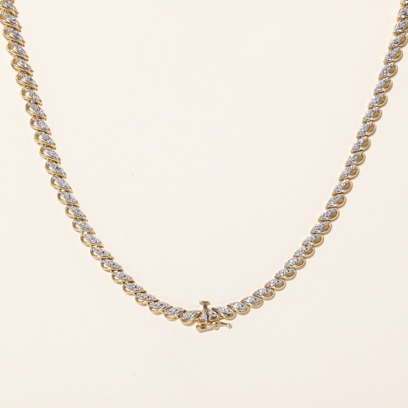 Illusion Set Diamond Necklace | 1.25ctw | 16" |