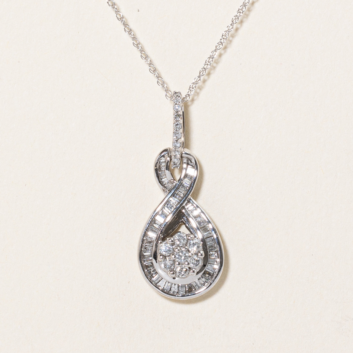 Diamond Pendant Necklace | 0.36ctw | 18" |