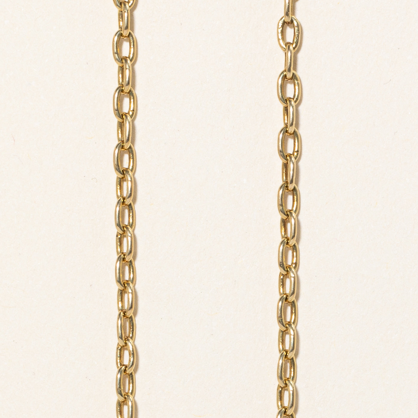 Collier à maillons en diamants | 0,20 ct | 40,6 cm |