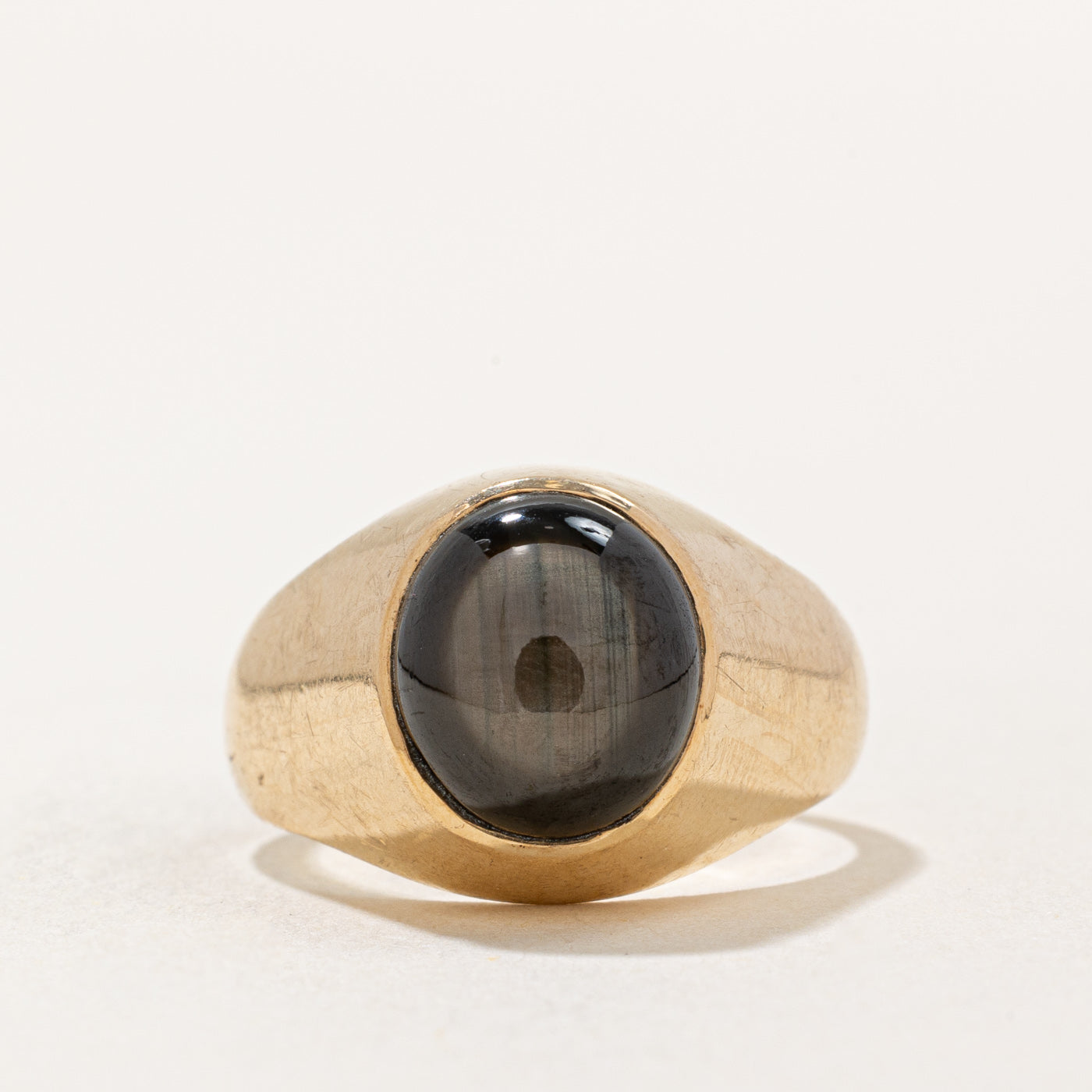 Black Star Sapphire Ring | 3.75ct | SZ 7.75 |