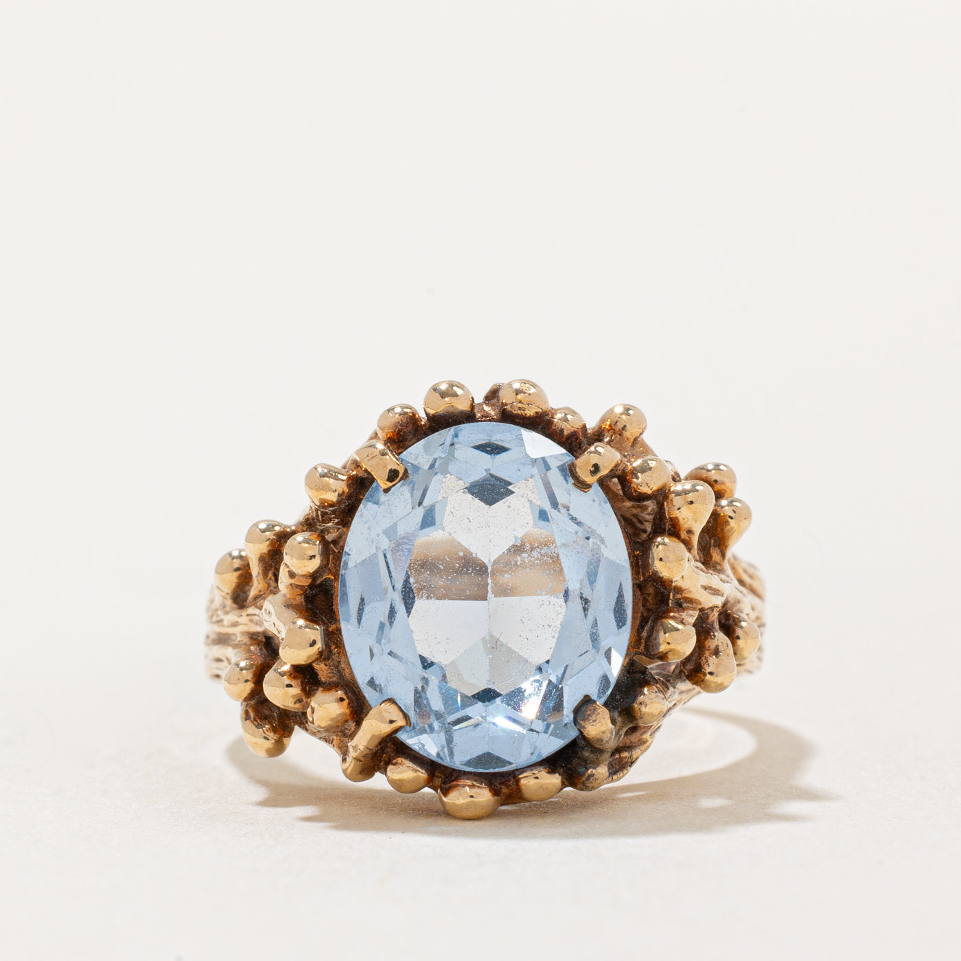 Synthetic Spinel Cocktail Ring | 4.50ct | SZ 7 |