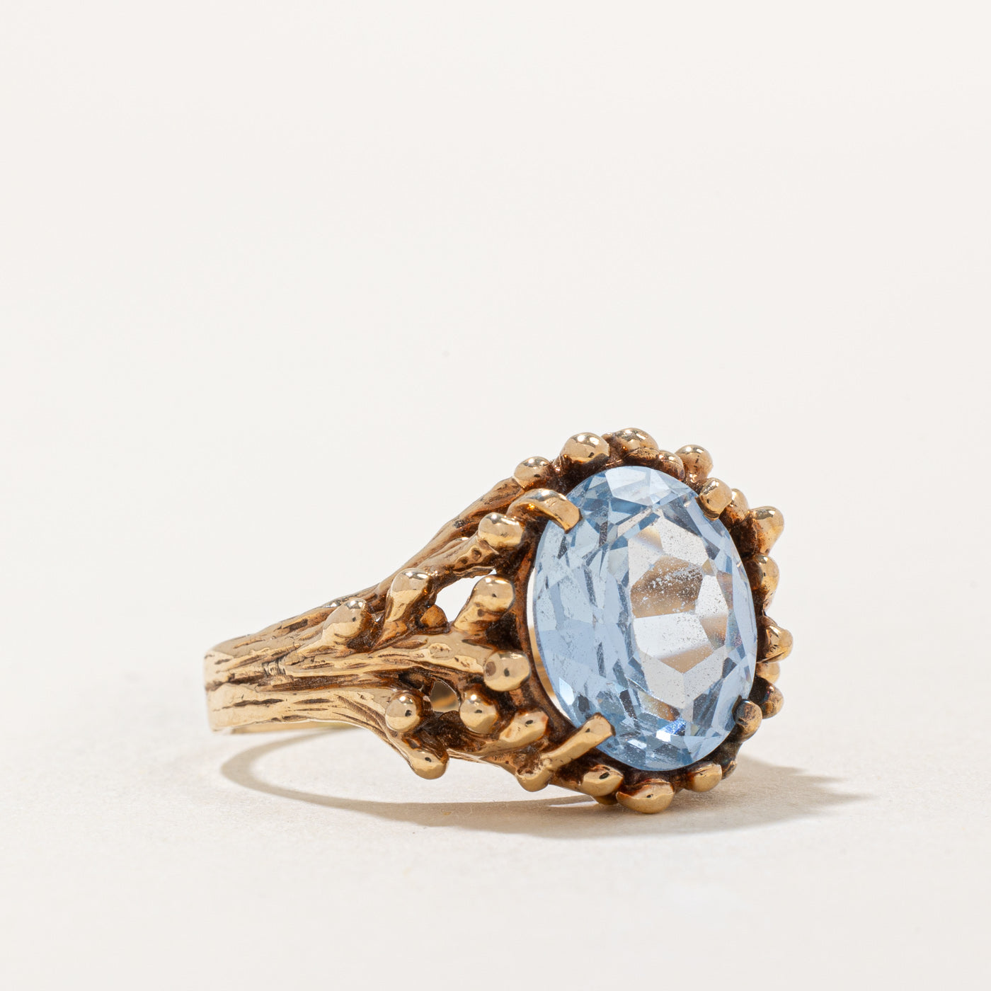 Synthetic Spinel Cocktail Ring | 4.50ct | SZ 7 |