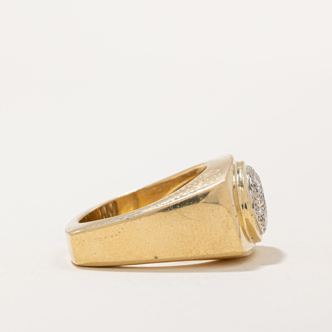 Pave Set Diamond Cocktail Ring | 0.60ctw | SZ 9 |