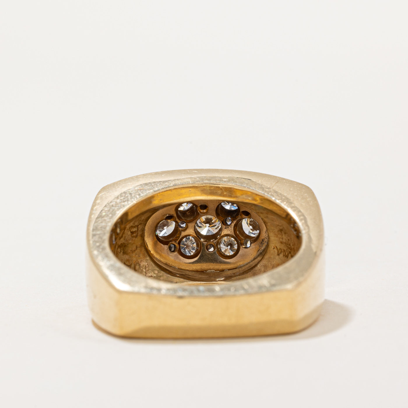 Pave Set Diamond Cocktail Ring | 0.60ctw | SZ 9 |