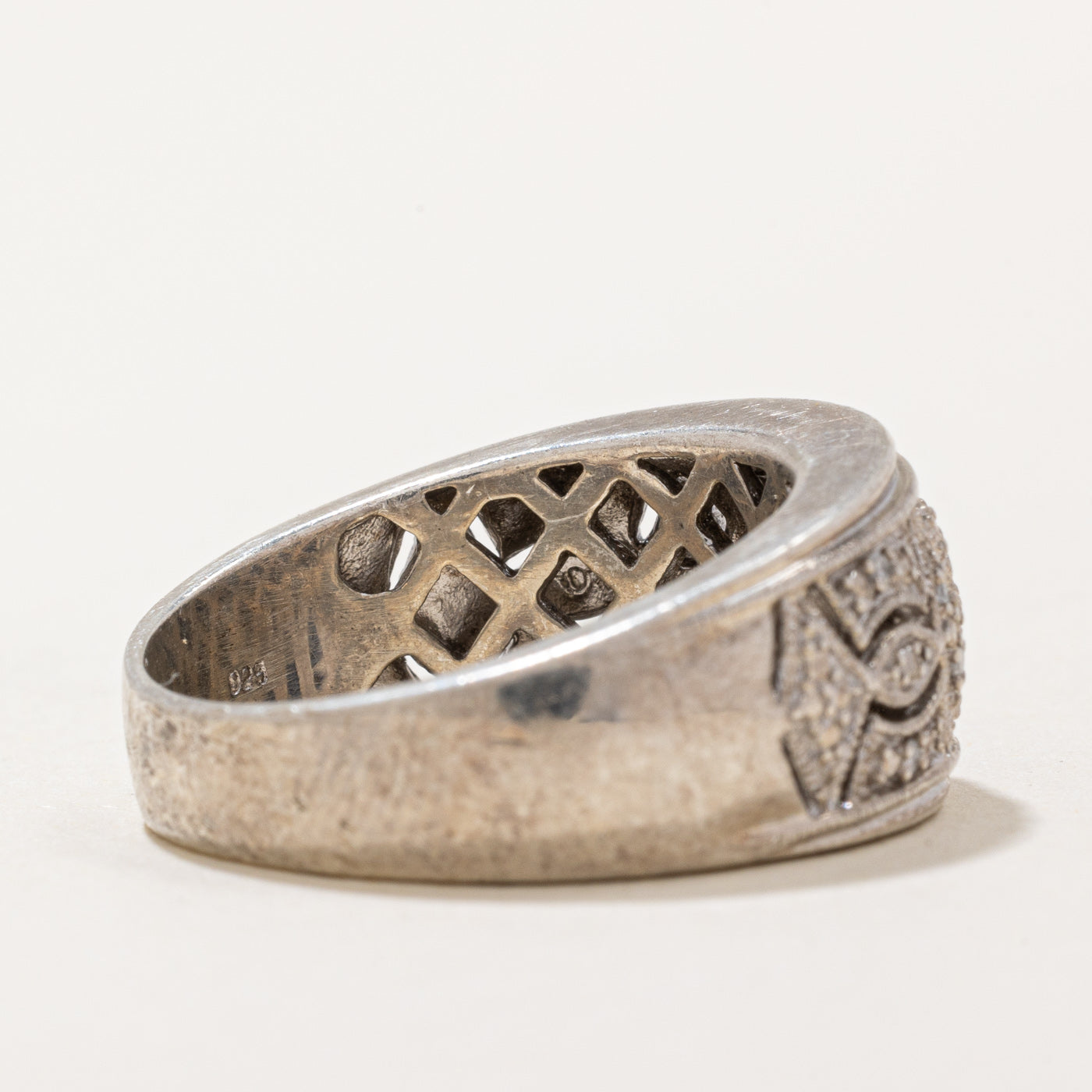 Bague cocktail en diamant | 0,04 ct | Taille 9,25 |