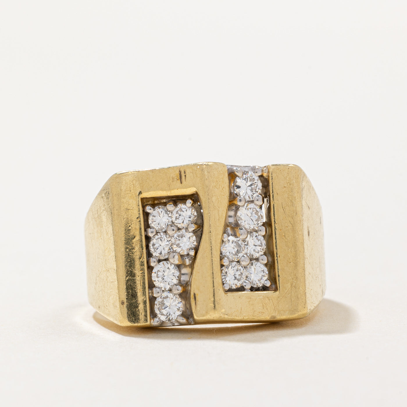 Canadian Diamond Cocktail Ring | 0.80ctw | SZ 8.5 |