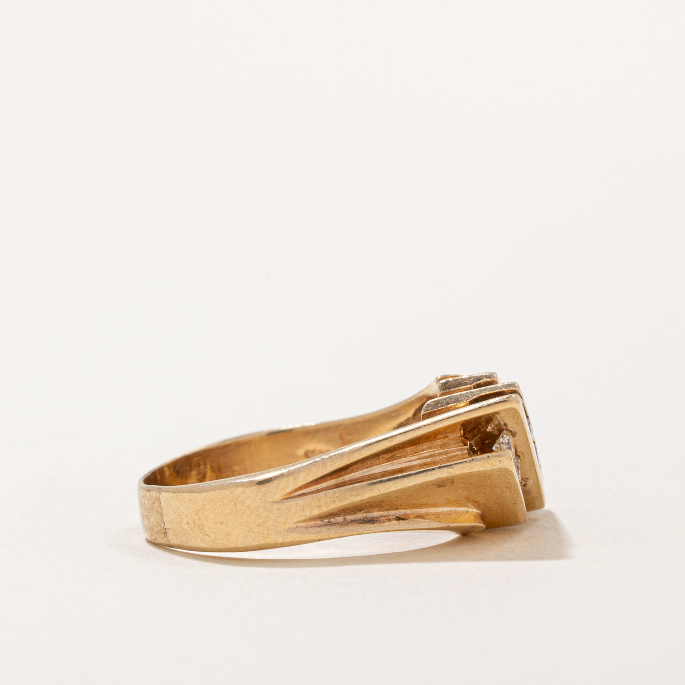Tension Set Diamond Cocktail Ring | 0.40ctw | SZ 8.75 |