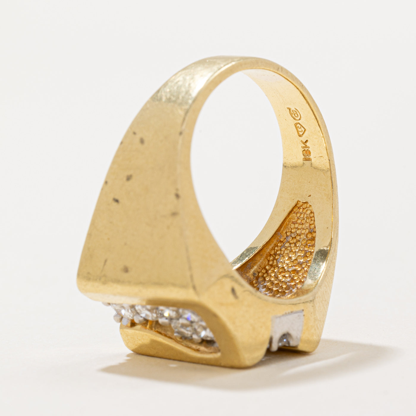 Canadian Diamond Cocktail Ring | 0.80ctw | SZ 8.5 |