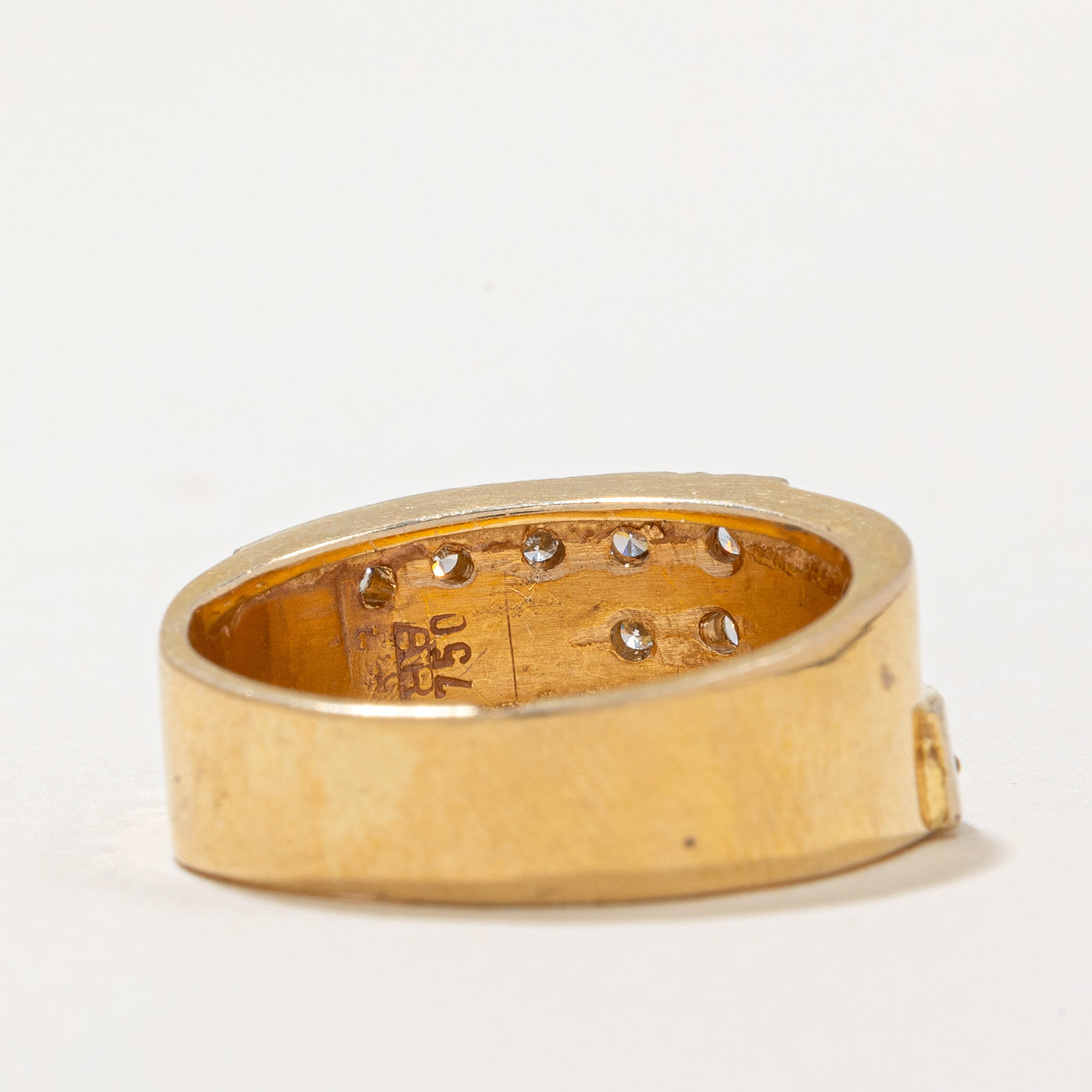 Flush Set Diamond Band | 0.24ctw | SZ 8.25 |