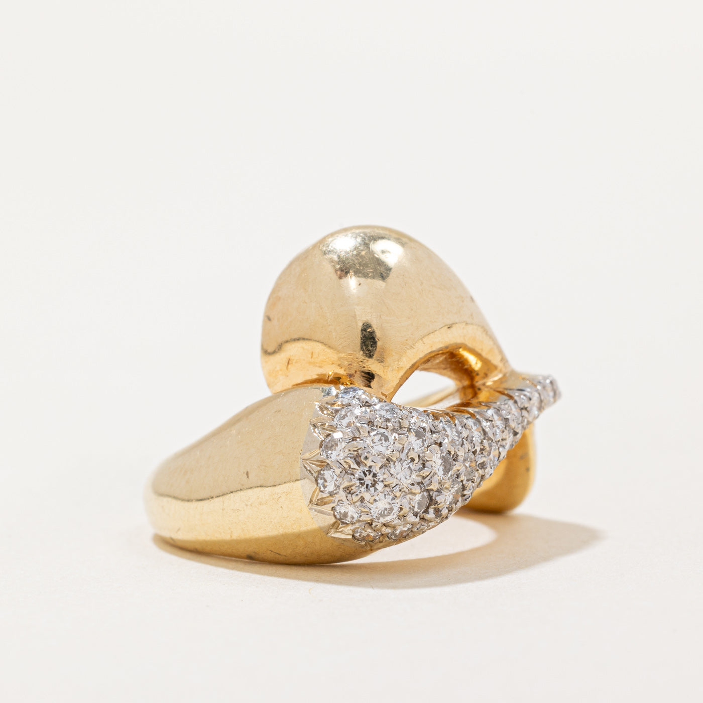 Diamond Cocktail Ring | 0.32ctw | SZ 5.25 |