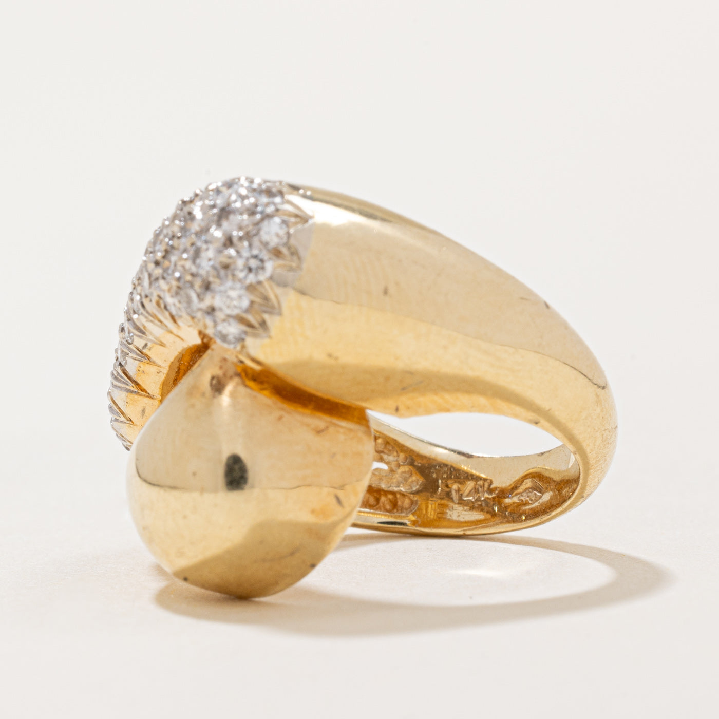 Diamond Cocktail Ring | 0.32ctw | SZ 5.25 |