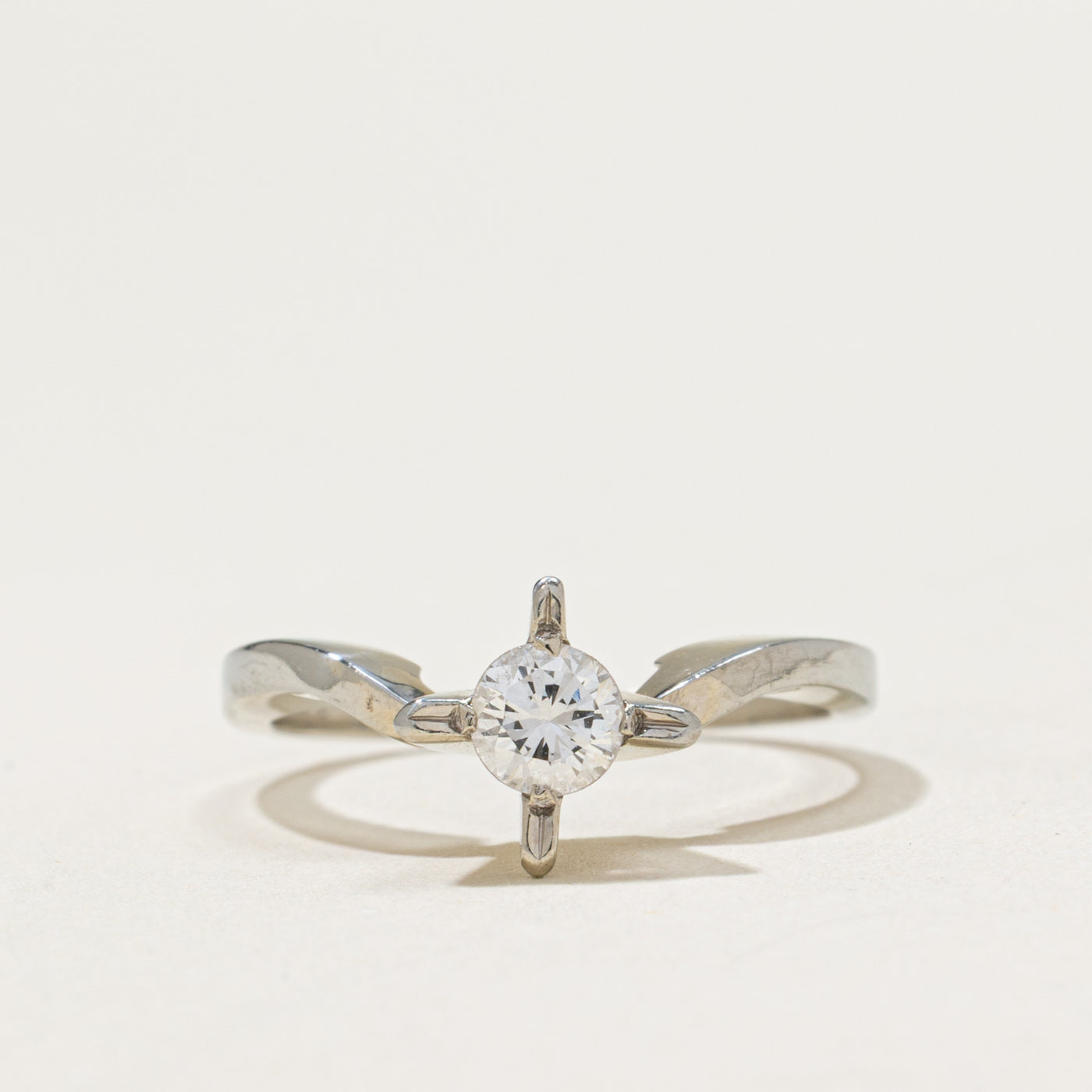 Single Stone Diamond Ring | 0.28ct | SZ 5.5