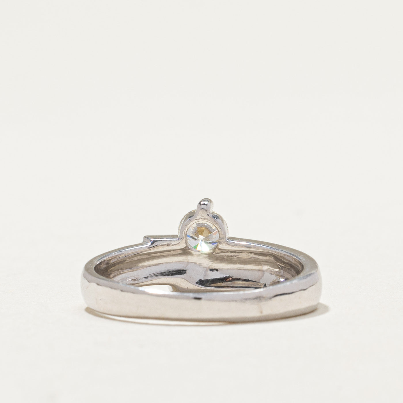 18k White Gold Solitaire Diamond Ring | 0.27ct | SZ 6.25 |