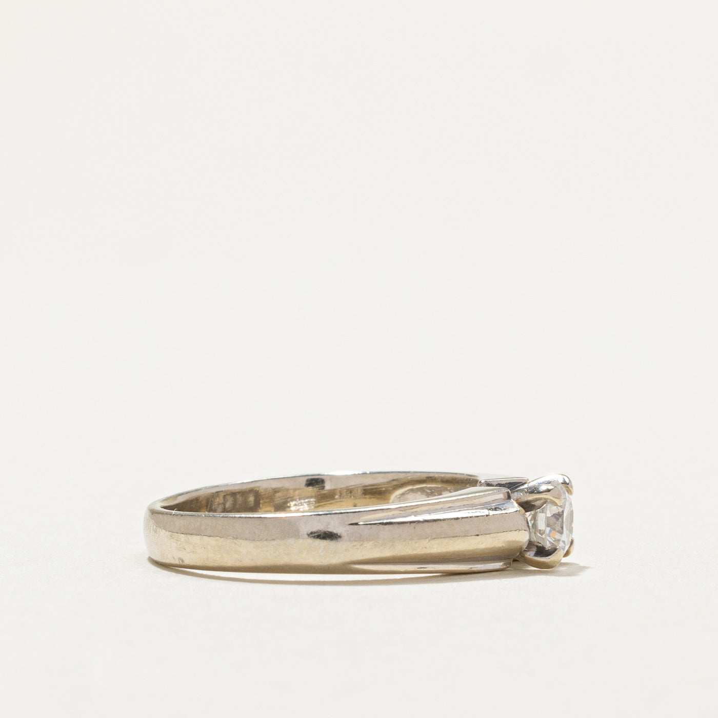 Solitaire Diamond Engagement Ring | 0.33ct | SZ 5.75 |