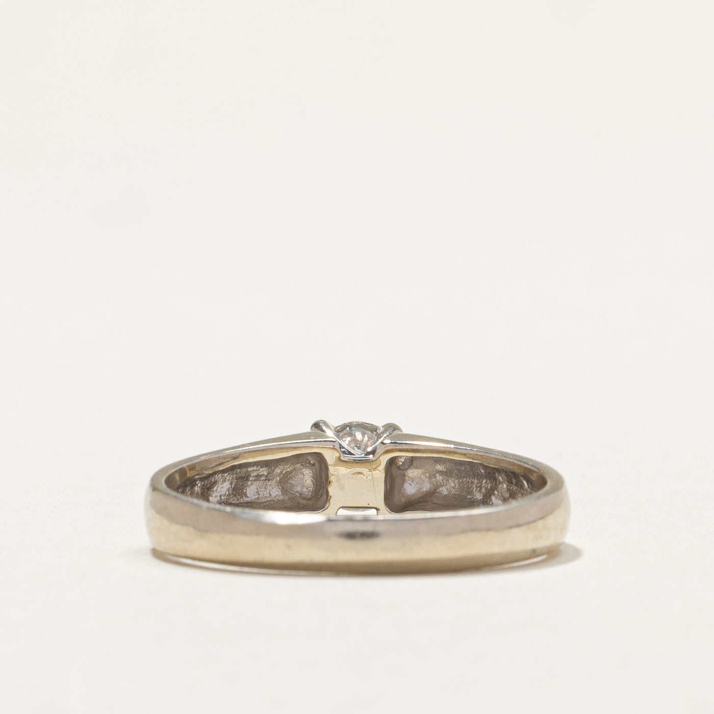 Solitaire Diamond Engagement Ring | 0.33ct | SZ 5.75 |