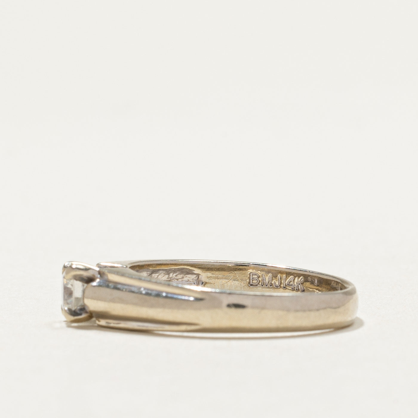 Solitaire Diamond Engagement Ring | 0.33ct | SZ 5.75 |