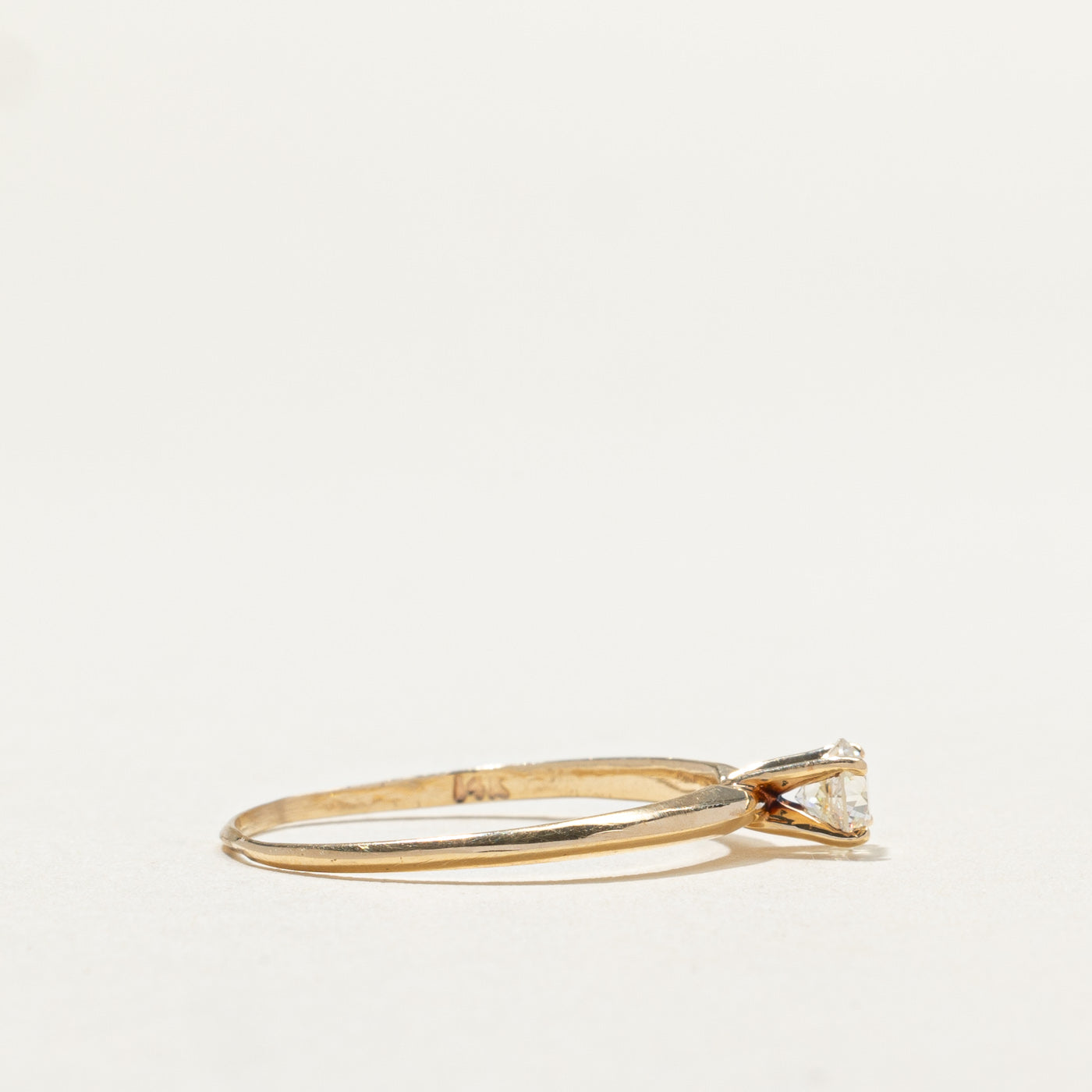 High Set Diamond Ring | 0.33ct | SZ 8.25 |