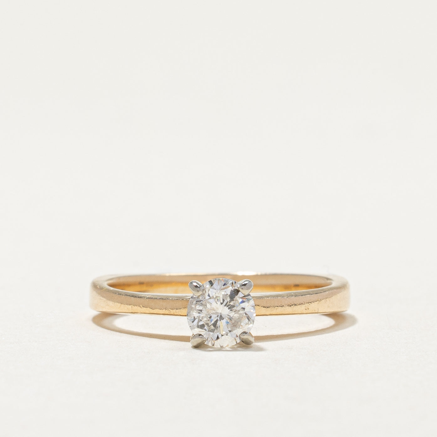 Solitaire Diamond Engagement Ring | 0.38ct | SZ 5.5 |