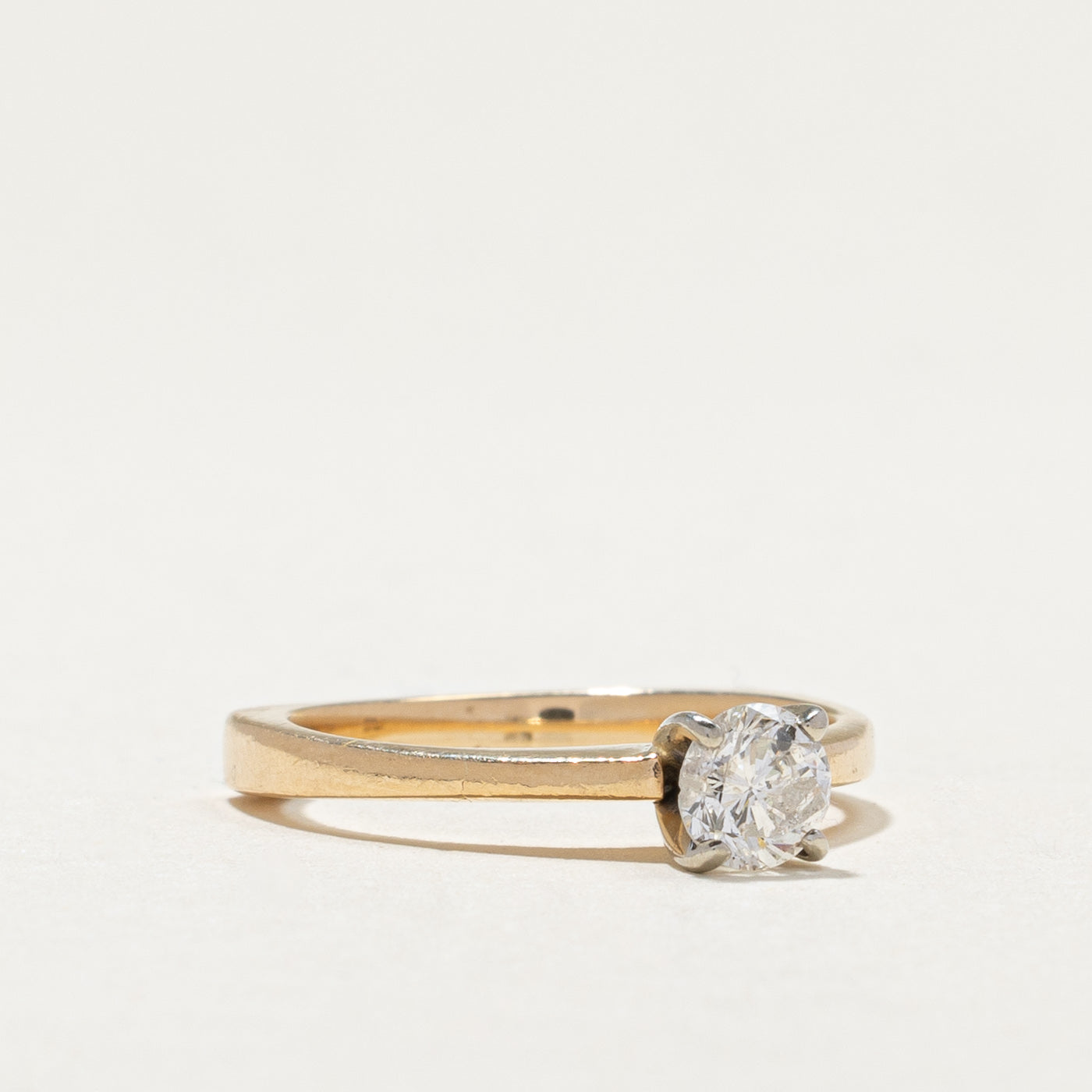 Solitaire Diamond Engagement Ring | 0.38ct | SZ 5.5 |