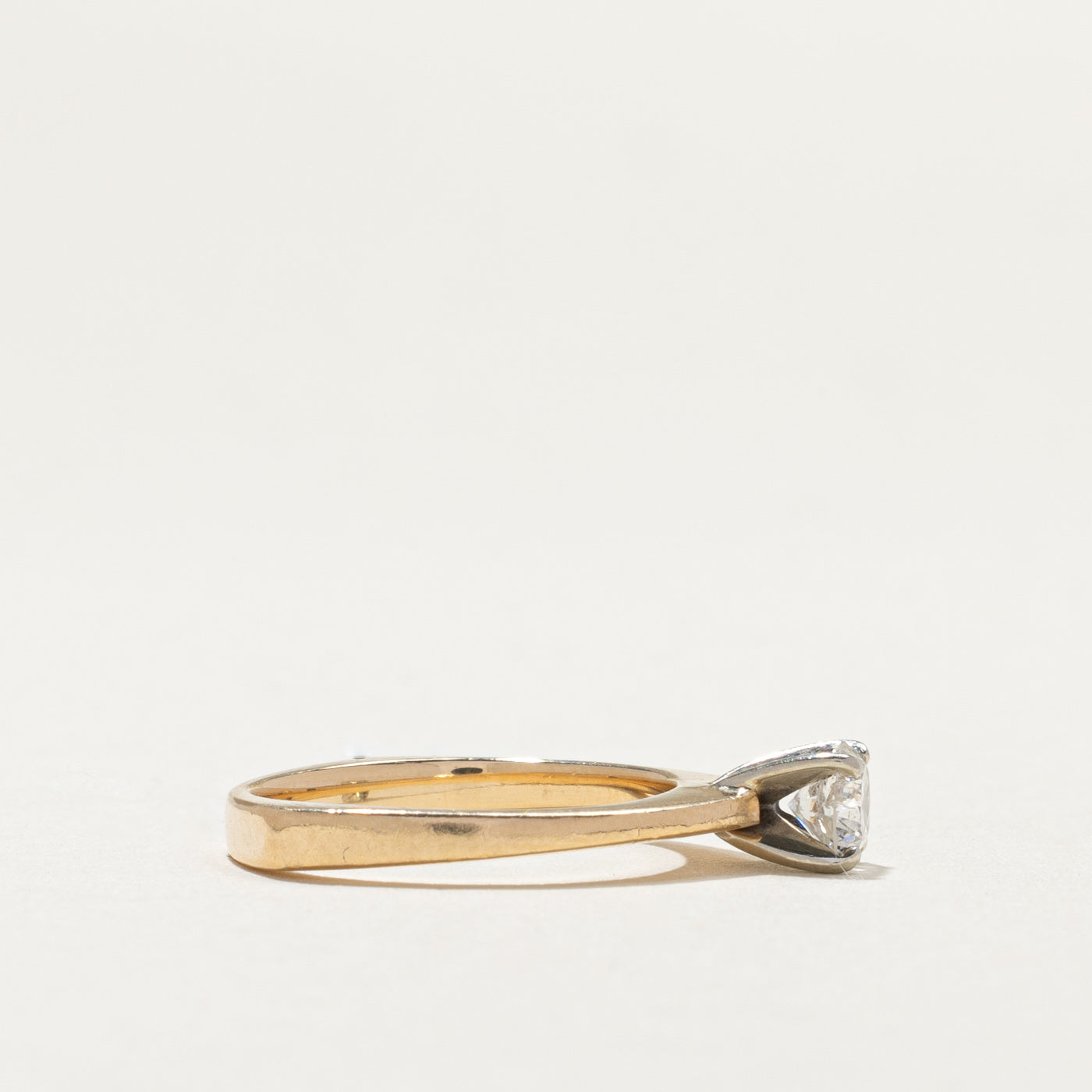 Solitaire Diamond Engagement Ring | 0.38ct | SZ 5.5 |