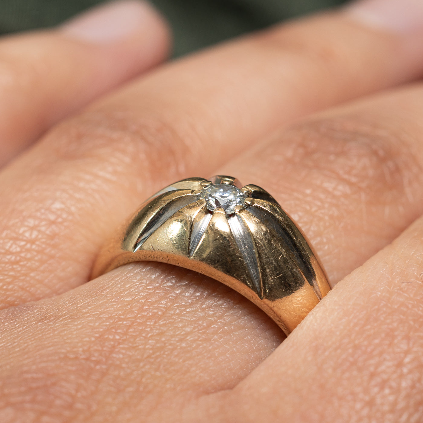 Diamond Dome Ring | 0.30ct | SZ 11.5 |