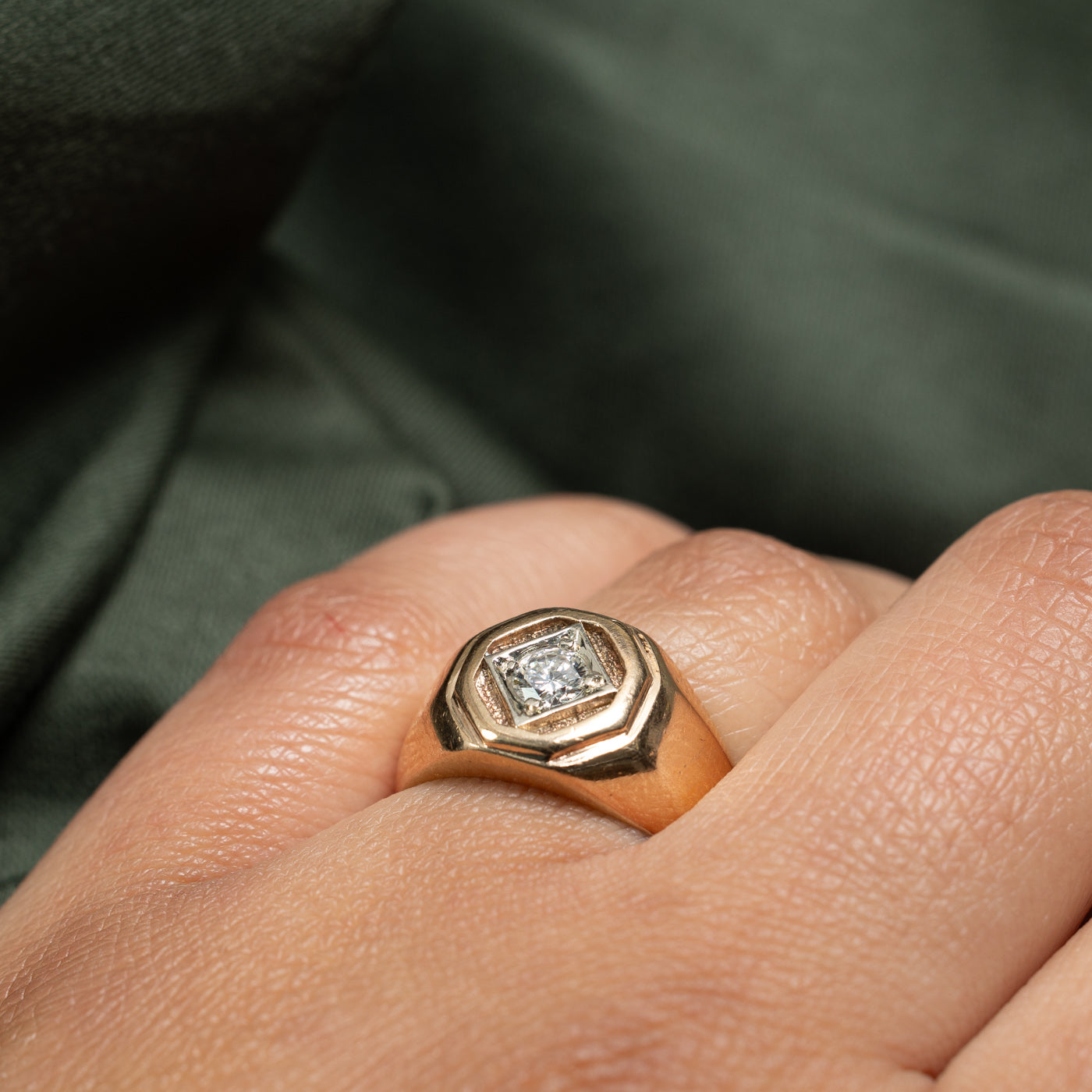 Single Stone Diamond Ring | 0.33ct | SZ 8 |