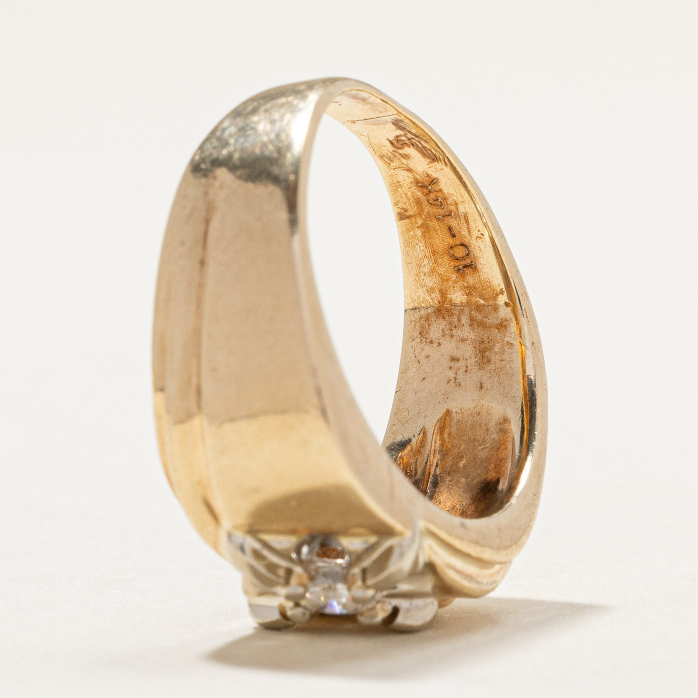 Illusion Set Diamond Ring | 0.15ct | SZ 7.5 |