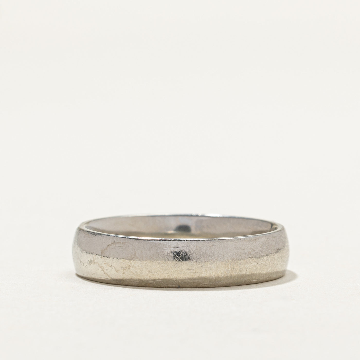 14k White Gold Band | SZ 9 |