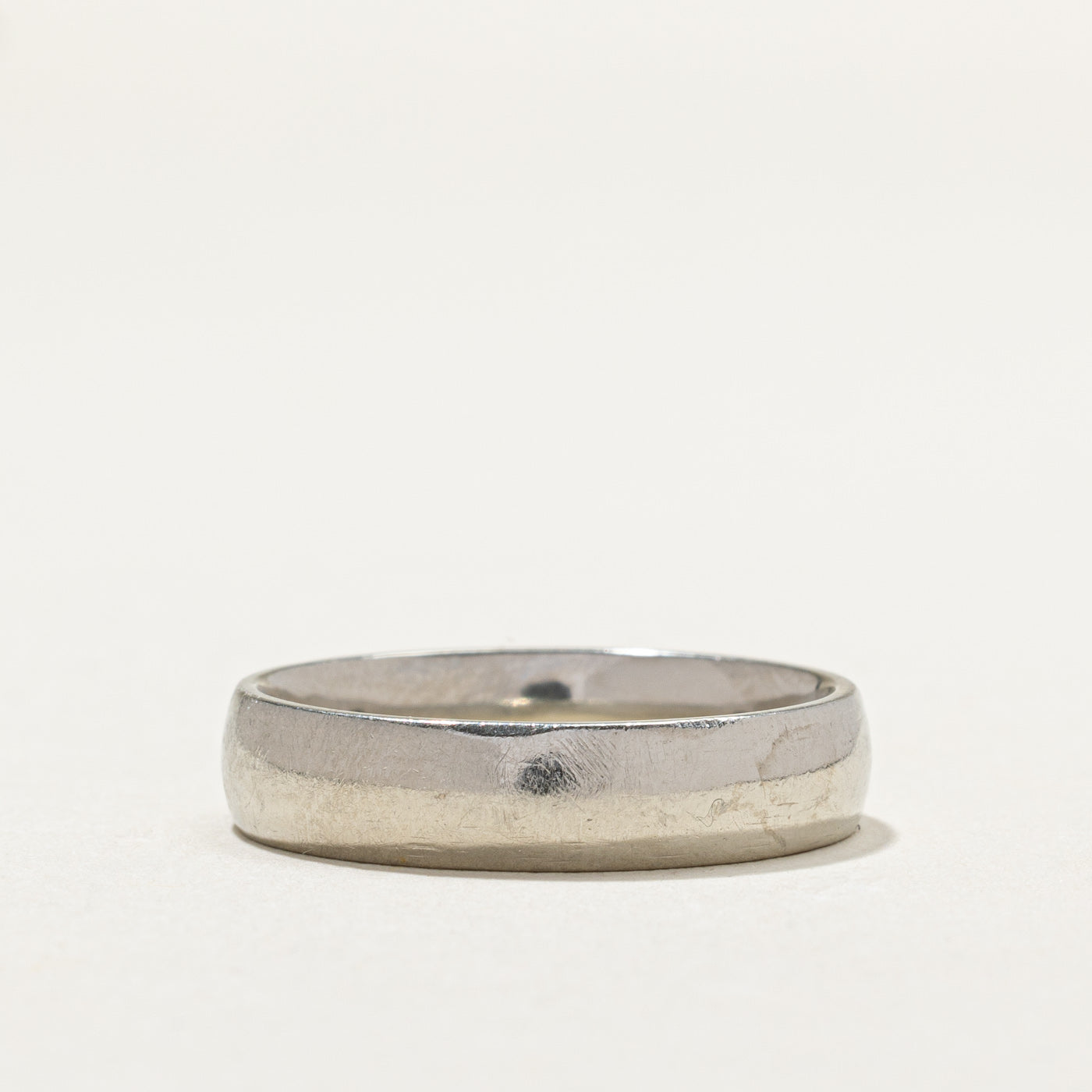 14k White Gold Band | SZ 9 |