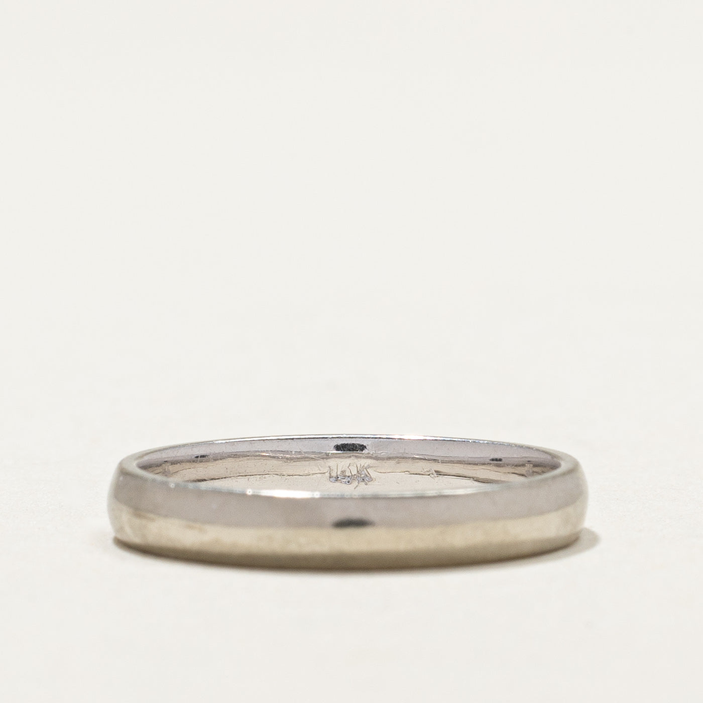 14k White Gold Band | SZ 4.75 |
