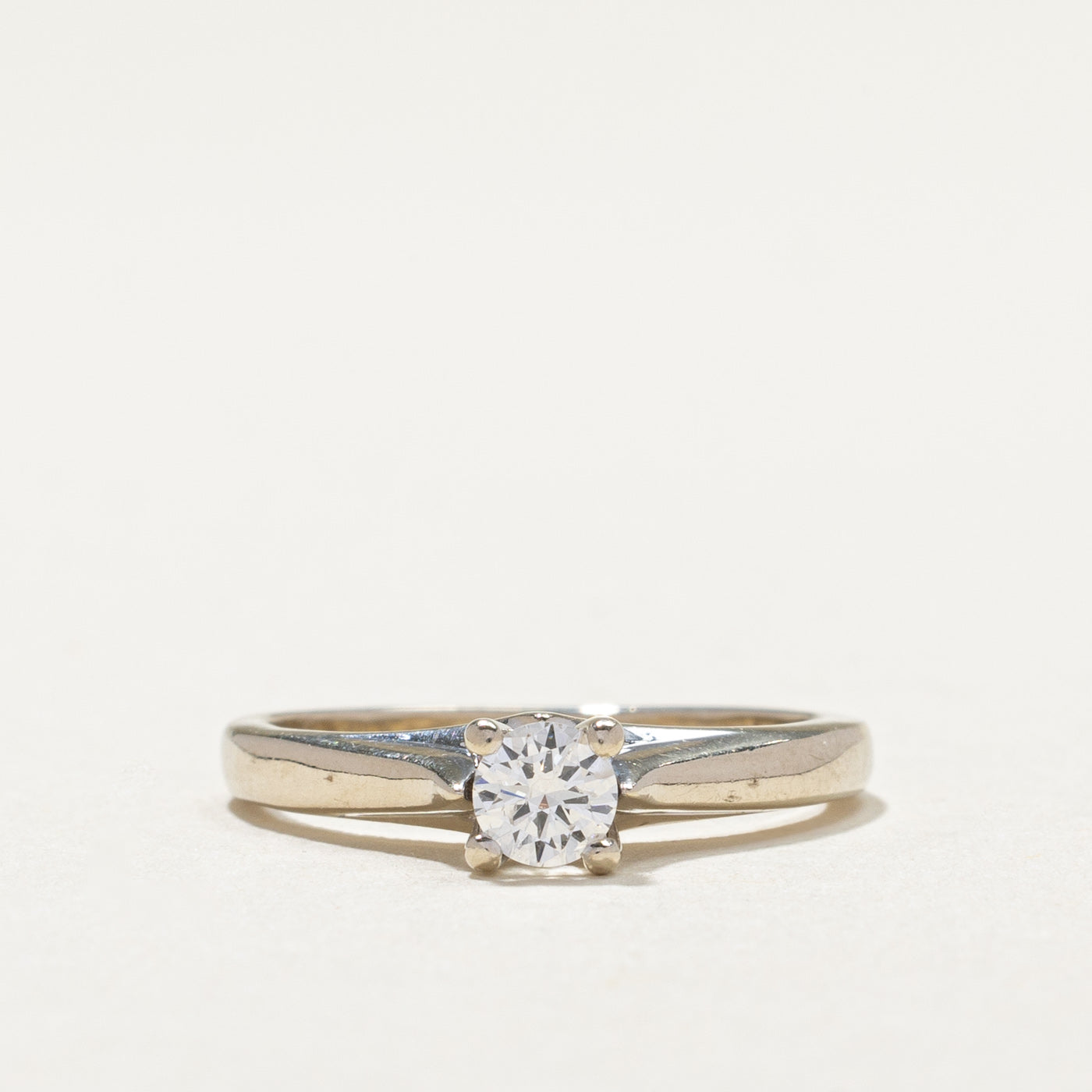 Solitaire Diamond Ring | 0.21ct | SZ 4.5 |