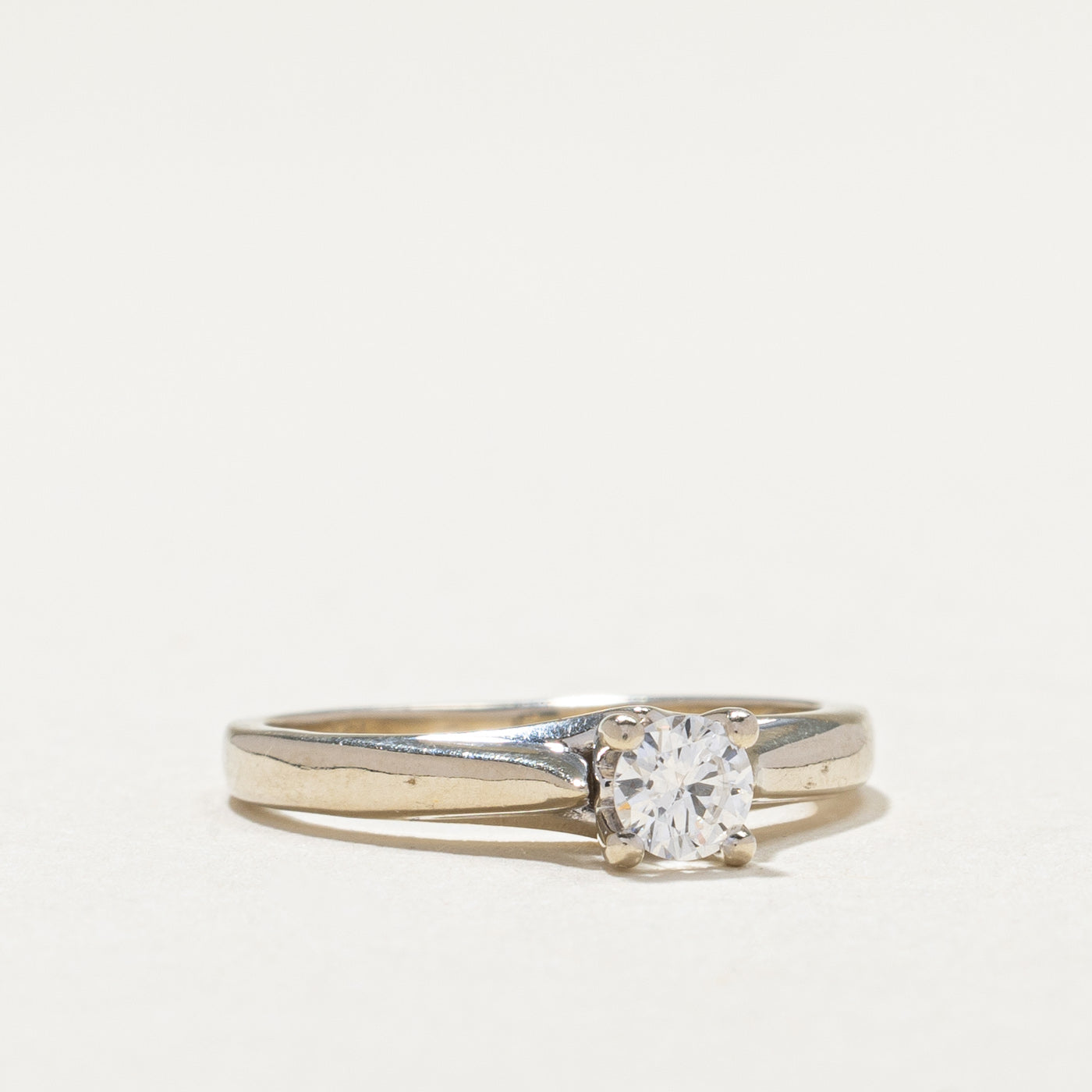 Solitaire Diamond Ring | 0.21ct | SZ 4.5 |