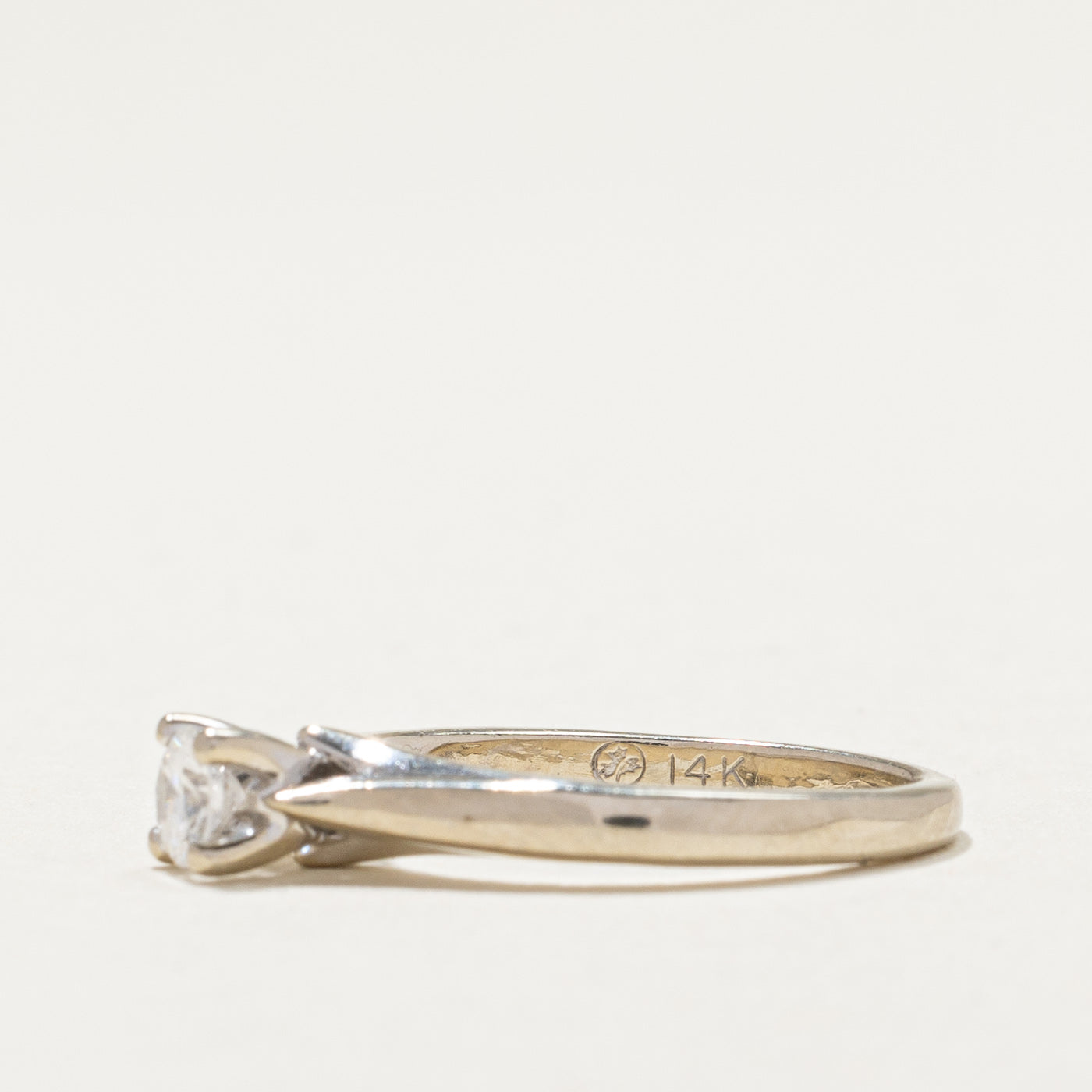 Solitaire Diamond Ring | 0.21ct | SZ 4.5 |