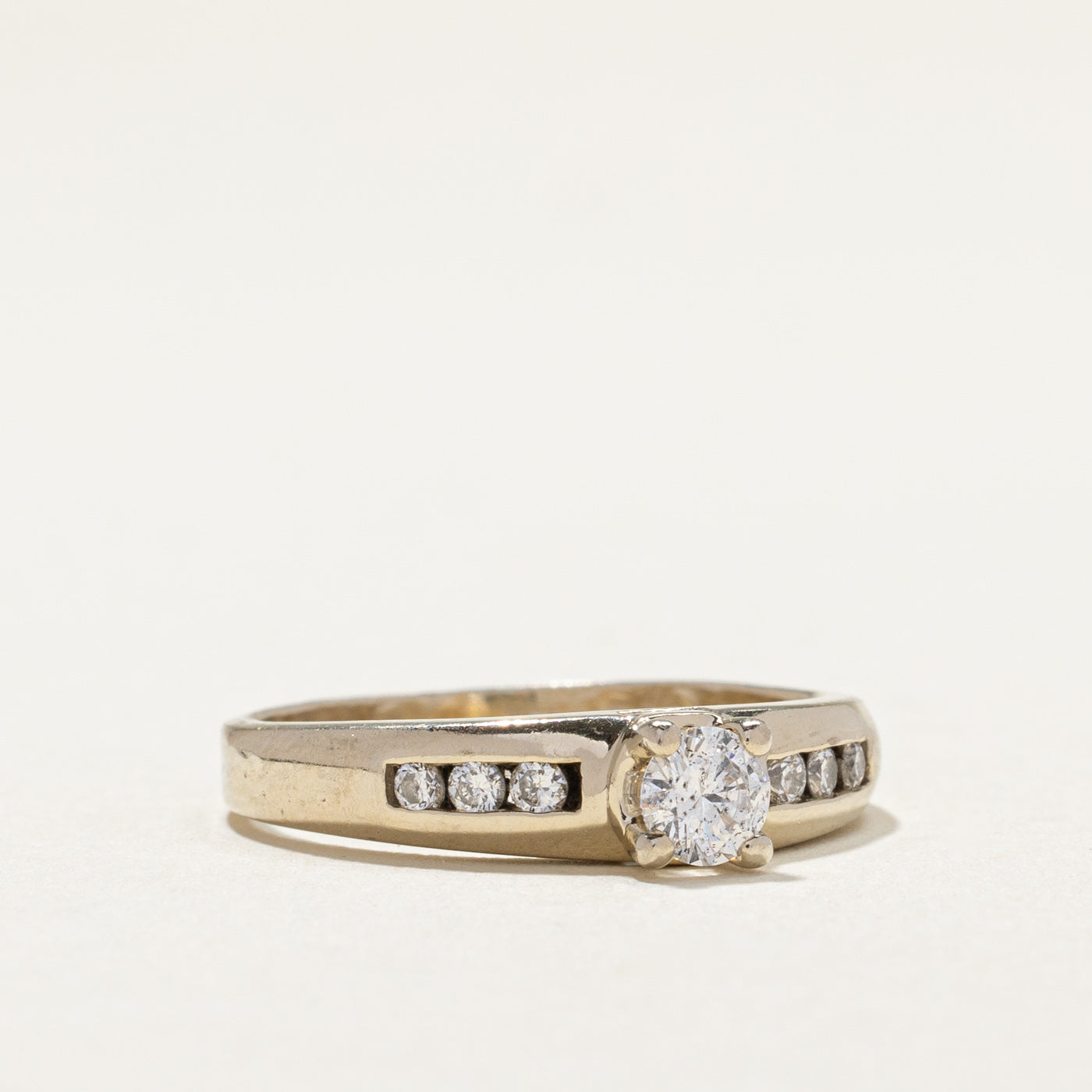 Diamond Engagement Ring | 0.25ct, 0.12ctw | SZ 7.25 |