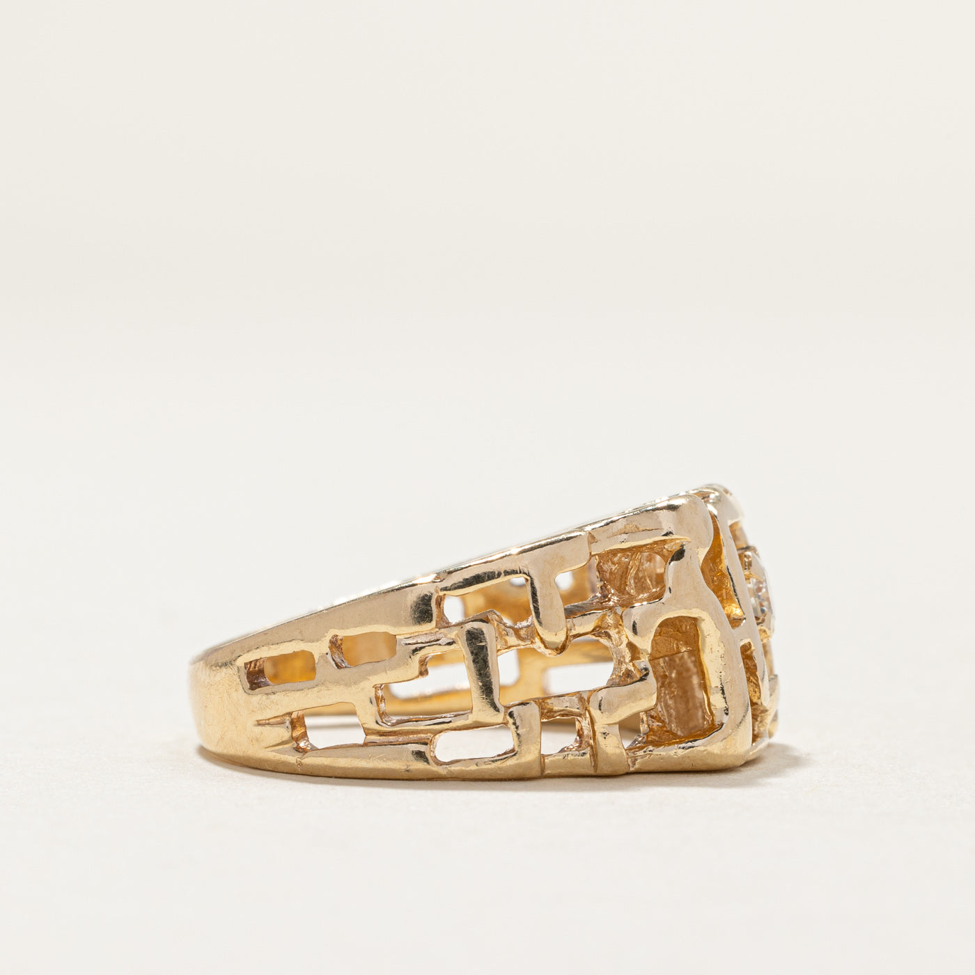 Diamond Abstract Ring | 0.20ct | SZ 8.5 |