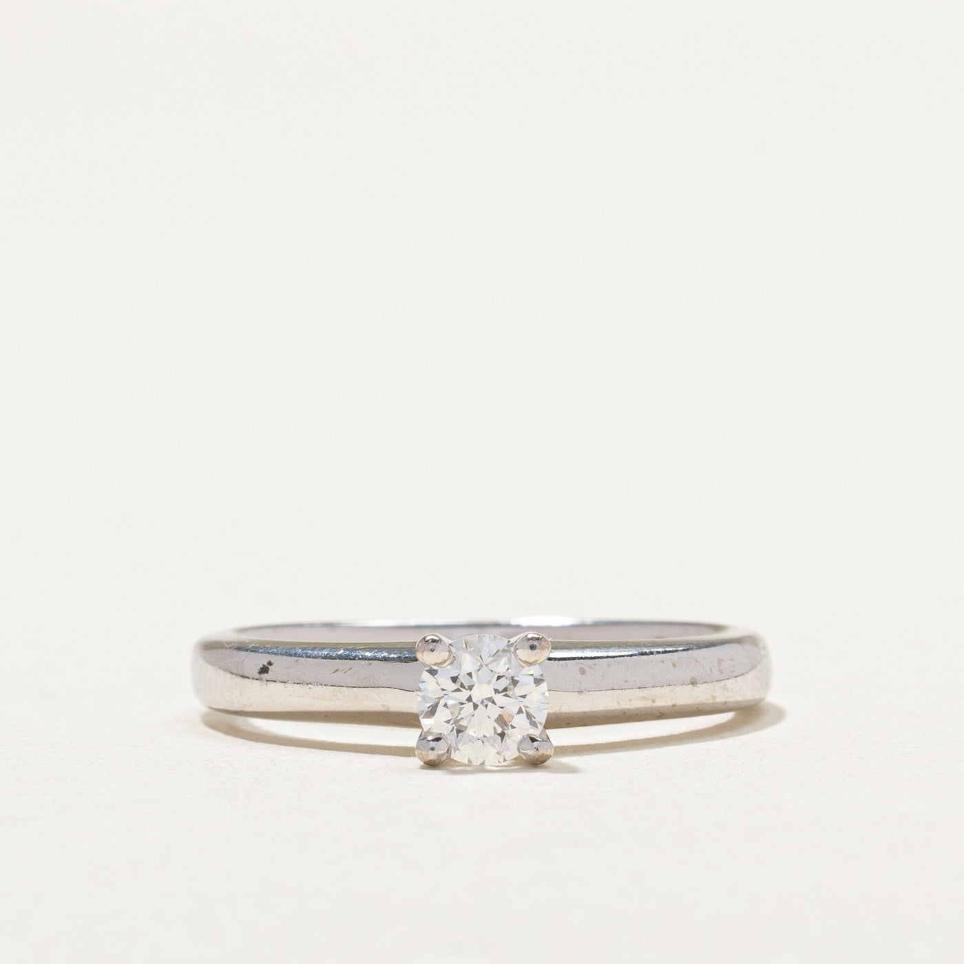 Solitaire Diamond Ring | 0.32ct | SZ 6.5 |